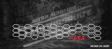 Parasol sin fondo "GTI"