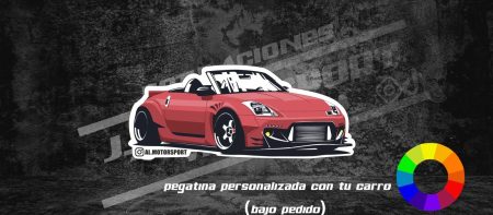 Pegatina de tu coche personalizada
