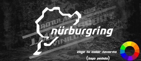 Pegatina "Nürburgring"