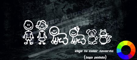 PEGATINA FAMILIA