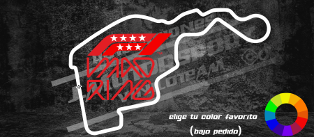 PEGATINA CIRCUITO MADRING